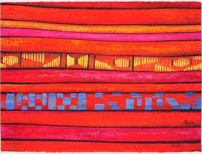 Tissus marocains 1, 2013 - Jeanne Maze