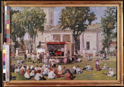 Jour de coopération au village - Jefim Michailowitsch Tschepzow