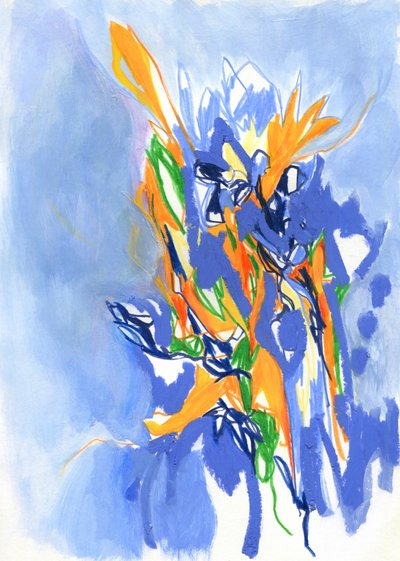Flux de couleurs dynamique - Jenja Braun