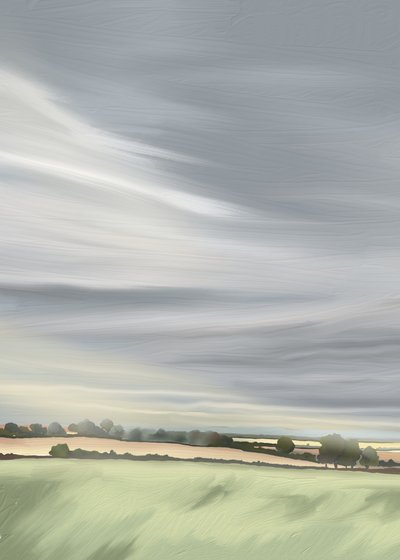 Ciel paisible de la campagne - Jenna Alheit