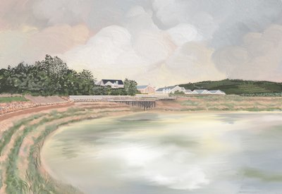 Vue paisible sur le lac - Jenna Alheit