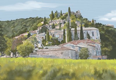 Un charmant village à flanc de colline - Jenna Alheit