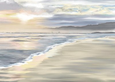 Aube sereine sur la côte - Jenna Alheit