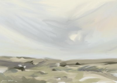 Paysage sous un ciel serein - Jenna Alheit