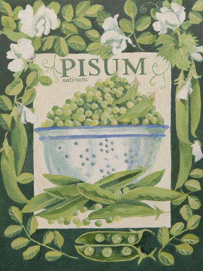 Pisum, Pois (acrylique) - Jennifer Abbott
