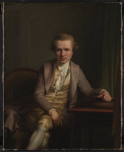 Le Graveur Johann Friderich Clemens à sa Table de Travail - Jens Juel