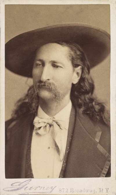 Wild Bill Hickok, pub. 1873 (photo) - Jeremiah Gurney