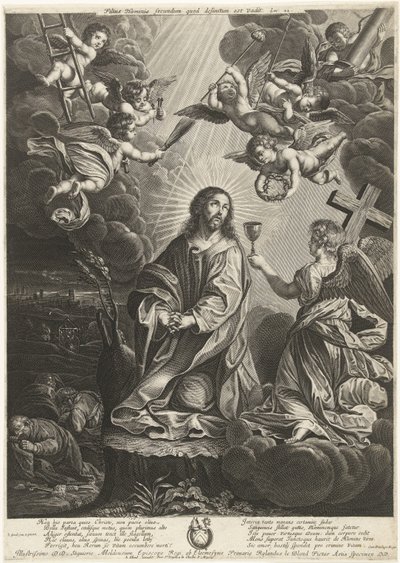 Le Christ au jardin de Gethsémani - Jeremias Falck