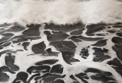 Mer, 2020 (charbon de bois) - Jerome Glomaud