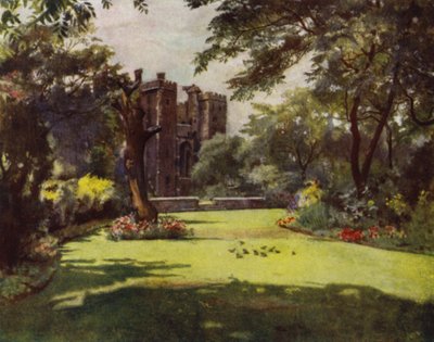 Lambeth, le palais depuis les jardins - Jessie MacGregor
