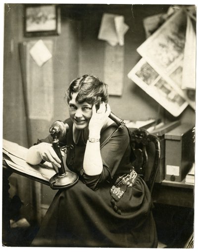May Wilson Preston, artiste et illustratrice, vers 1905-20 - Jessie Tarbox Beals
