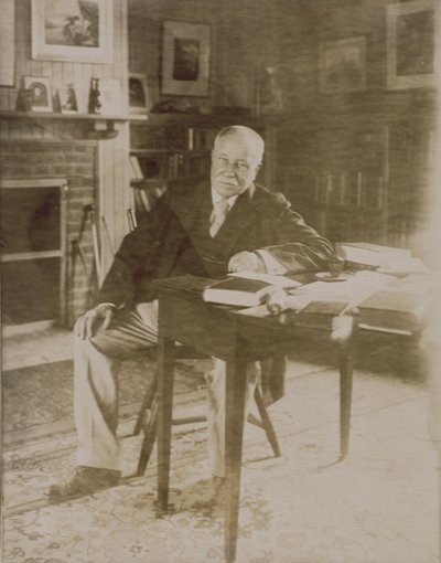 Portrait de William Dean Howells (1837-1920) 1918-20 - Jessie Tarbox Beals