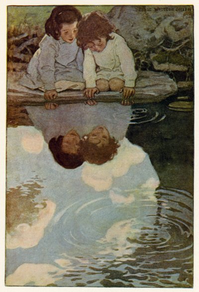 Rivière du miroir - Jessie Willcox Smith