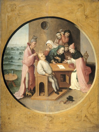 Enlever les pierres dans la tête - Jheronimus Bosch (manner of)