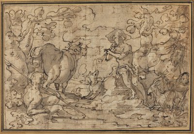 Mercure et Argus - Joachim Anthonisz Wtewael
