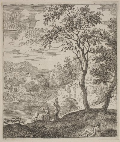 Paysages à la manière de Poussin - Joachim Franz Beich
