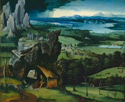 Paysage avec Saint Jérôme - Joachim Patenier