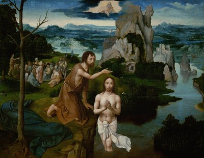 Le baptême du Christ - Joachim Patinir