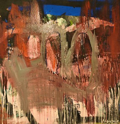 Abstrait rouge dynamique - Joackim Schou Dahle