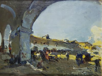 Marché à Vilanova i la Geltrú - Joaquim Mir i Trinxet