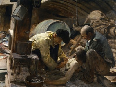 Et ils disent encore que le poisson est cher - Joaquín Sorolla