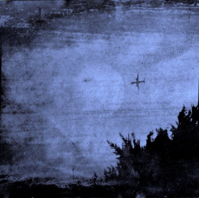 Avion au-dessus de l