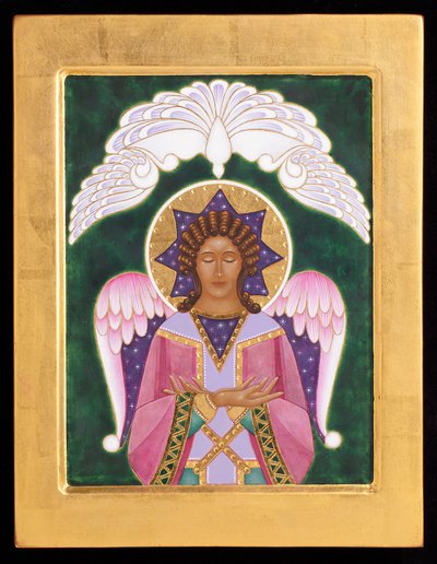 Ange du silence, 2015 (tempera à l
