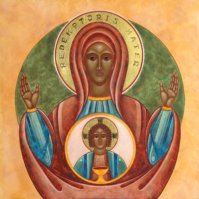 Redemptoris Mater, 2010 (tempera à l