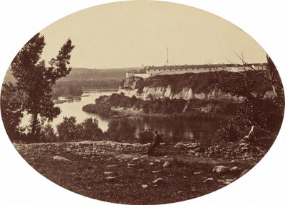Fort Snelling, c. 1865 (photo) - Joel Emmons Whitney