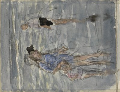 Figures dans la mer - Johan Antonie de Jonge