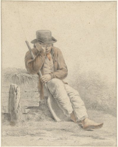 Travailleur au repos - Johan Christiaan Willem Safft