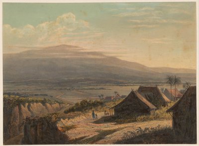 Paysage à Java - Johan Conrad Greive