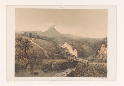 Paysage près de Malang - Johan Conrad Greive