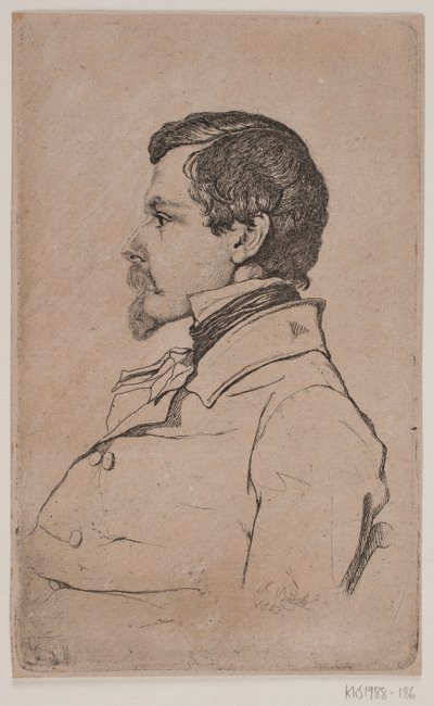 Portrait de Jacob Kornerup - Johan Frederik Busch