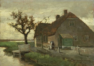 Maison de paysan au bord d