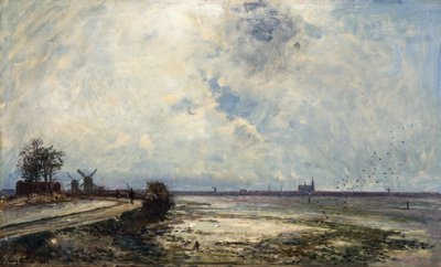 Paysage néerlandais - Johan Jongkind