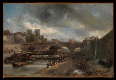 Le Pont Neuf - Johan Jongkind
