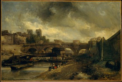 Le Pont Neuf - Johan Jongkind