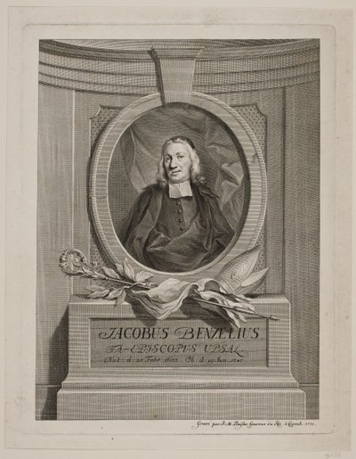 Évêque Jacob Benzelius - Johan Martin Preisler