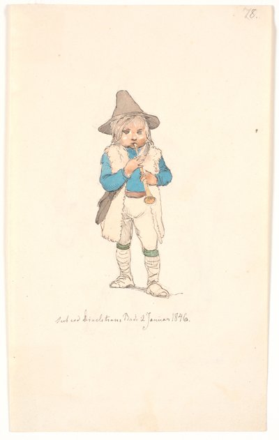 Petit "pifferaro" - Johan Thomas Lundbye