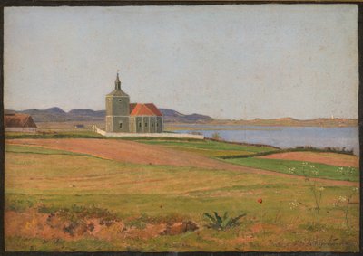 Église de Vinderød près de Frederiksværk - Johan Thomas Lundbye