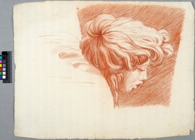 Akademiezeichnung (Detail) - Johan Tobias Sergel