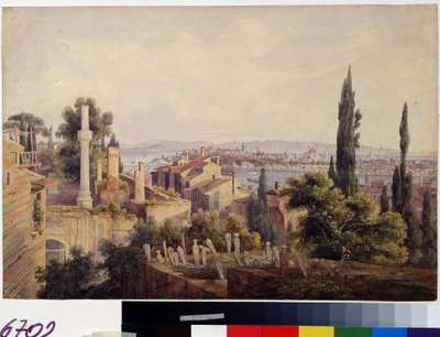 Vue de Constantinople et de la Corne d