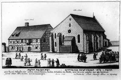 Nouvelles et anciennes écoles juives, Nuremberg, 1705 - Johann Alexander Boener