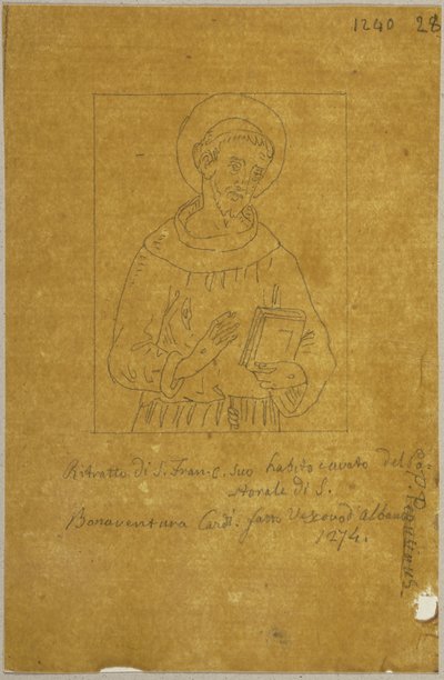 Aus: Sammlung von Umrissen und Durchzeichnungen, Band 2, Blatt 110 - Johann Anton Ramboux