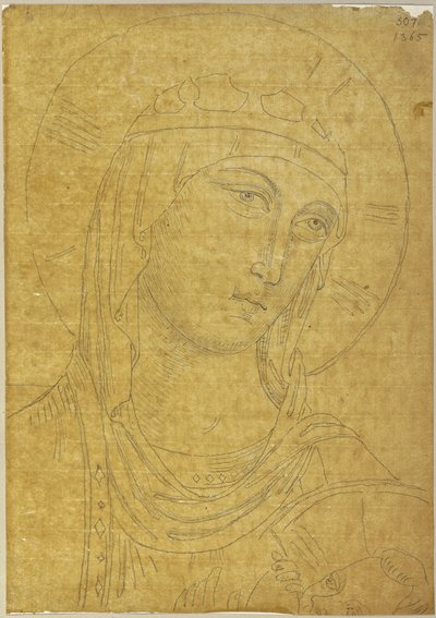 Aus: Sammlung von Umrissen und Durchzeichnungen, Band 6, Blatt 44 - Johann Anton Ramboux