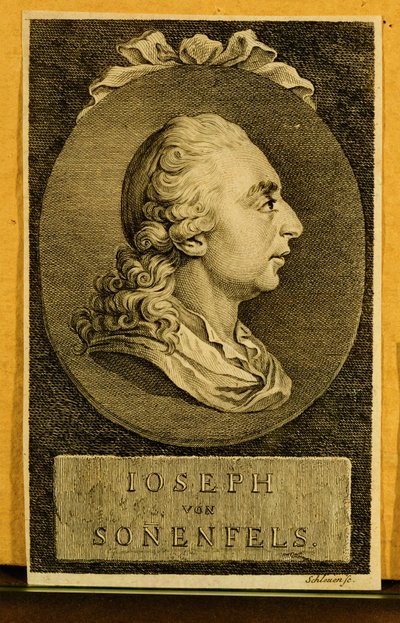 Joseph von Sonnenfels, professeur de sciences politiques à l