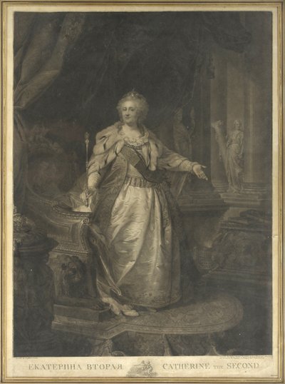 Catherine II de Russie (1729-1796) - Johann Baptist von Lampi the Elder
