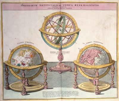 Vignettes du monde du Grosser Atlas, 1725 - Johann Baptista Homann