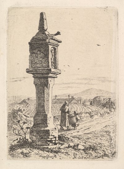 Colonne commémorative avec une main de fer, 1811 - Johann Christian Erhard